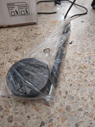 Ventilador Industrial 180W Negro
