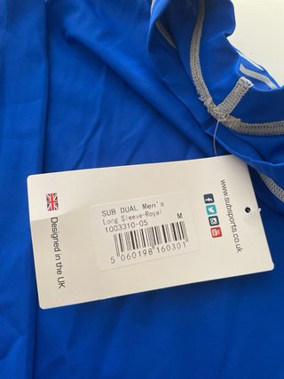 Camiseta Sub Sports Compresión Azul