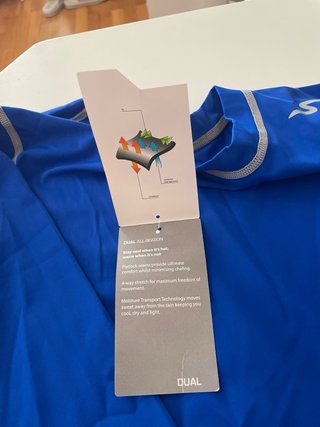 Camiseta Sub Sports Compresión Azul