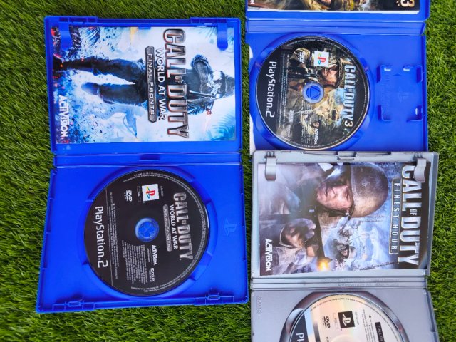 Lote 3 Juegos Call of Duty PS2 (PAL España)