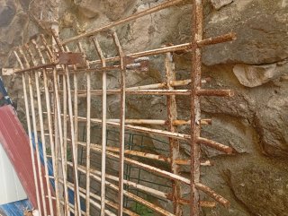 Rejas antiguas de hierro forjado
