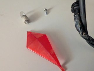 Tulipa luz trasera Beta Evo + lámpara