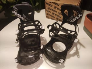 ❄️Set Tabla EASY y fijaciones Raven Snowboard❄️