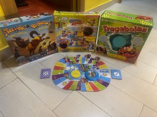 Lote Juegos Niños: Tragabolas, Tozudo, Superzings