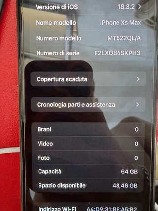 iPhone Xs Max 64GB Oro
