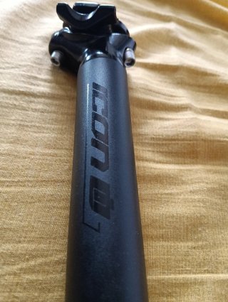 Tija Carbono 31.6mm y Tija Aluminio ICO
