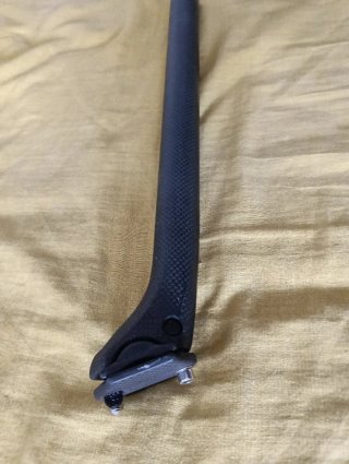 Tija Carbono 31.6mm y Tija Aluminio ICO