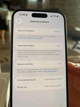 iPhone 16 128GB Plata/Blanco