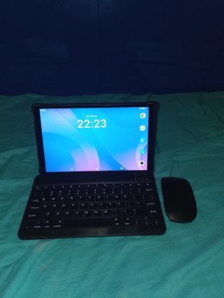 Tablet PC Completo Nero e Grigio
