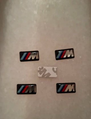 Pack 5 Pegatinas M