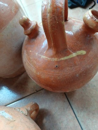 Juego de 6 piezas de barro