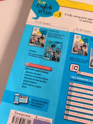 New English in Use ESO 3. Student's book