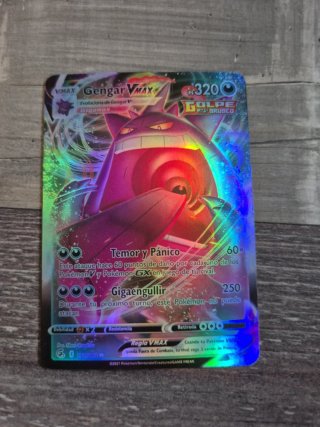 Carta Pokémon Gengar VMAX