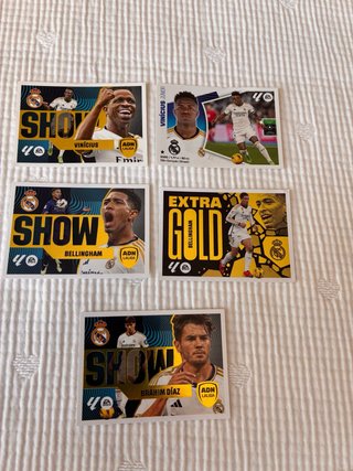 Lote Cromos Premium Real Madrid