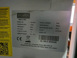 Nevera industrial Polar