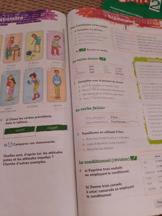 Libro de Francés Trop Bien.