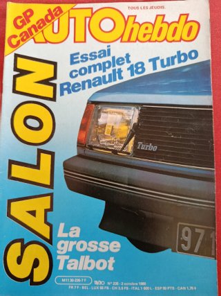 Revista Auto Hebdo 235