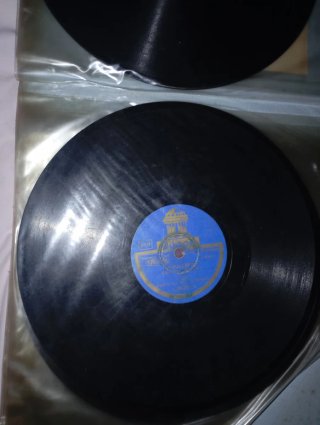 Disco Pizarra 78 RPM Valses 1931