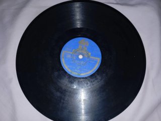 Disco Pizarra 78 RPM Valses 1931