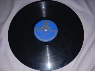 Disco Pizarra 78 RPM Valses 1931