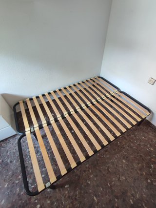 Cama 135x200: Somier Láminas + Colchón