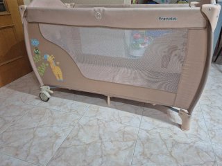 Parque cuna Prenatal con ruedas