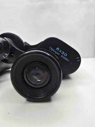Jumelles vintage Helles Paris 8x30 Binocolo antica
