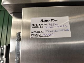 Cámara frigorífica industrial