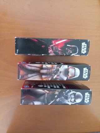 Figuras Star Wars: Darth Vader y snow/stormtropper