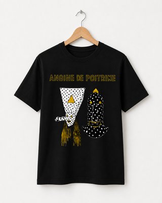 Camiseta ANGINE DE POITRINE Negra