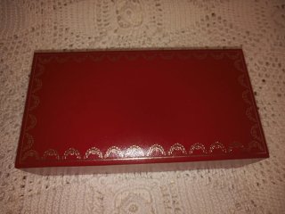 Estuche Gafas Cartier Rojo