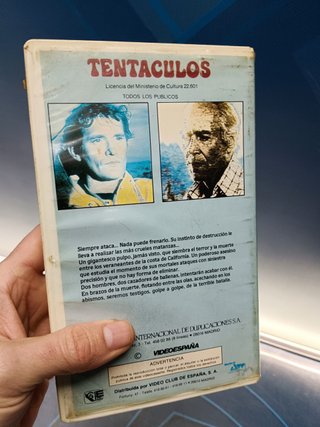TENTÁCULOS. Ovidio G. Assonitis, 1977. Película BETA. Terror.