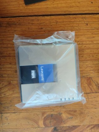 Adaptador Teléfono Internet Linksys PAP2T