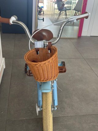 Bicicleta RULLY 16 azul con ruedines