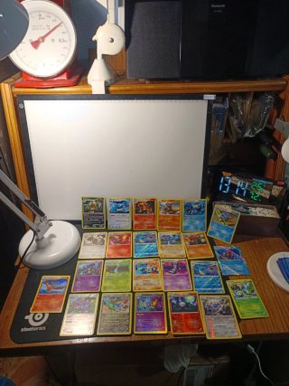 Lote 28 Cartas Pokémon Holo Fase 2