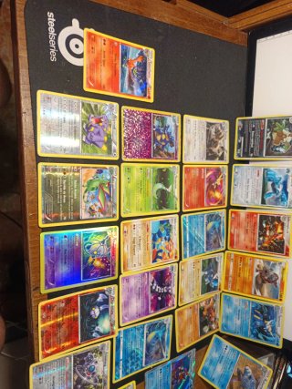 Lote 28 Cartas Pokémon Holo Fase 2