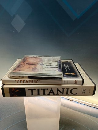 Pacchetto collezione TITANIC, VHS + DVD + CD colonna sonora