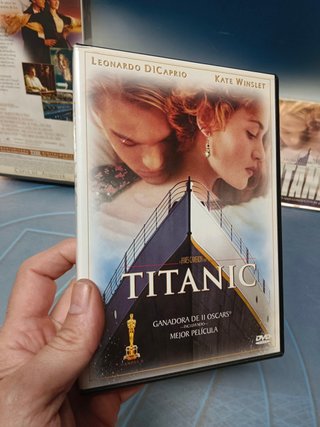 Pacchetto collezione TITANIC, VHS + DVD + CD colonna sonora