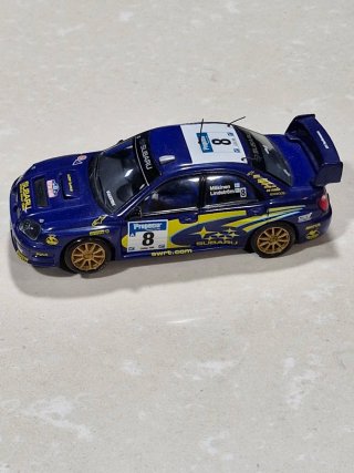 Scalextric Subaru Rally Team 8