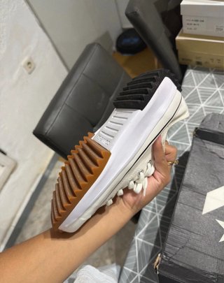 Converse blancas plataforma