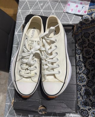 Converse blancas plataforma