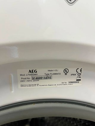 Lavadora y Secadora AEG 7000 Series Komi 8/6Kg