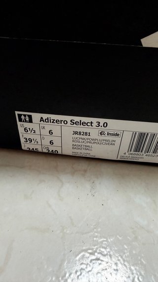 Zapatilla Adidas Adizero Select 3.0 Talla 39.5