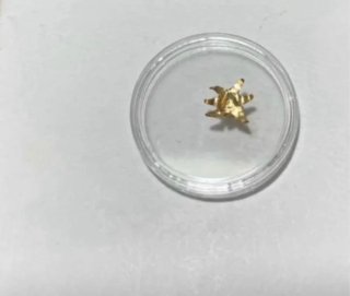 Chapita de oro 18k