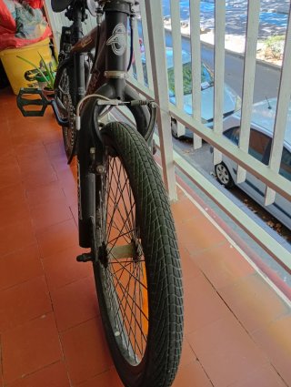 Bicicleta BMX Negra