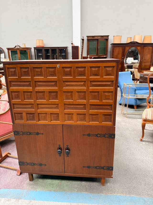 Buro o mini sinfonier de madera
