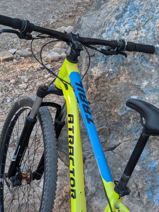 Bicicleta 29 con frenos de disco