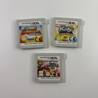 Lotto 3 Giochi Nintendo 3DS