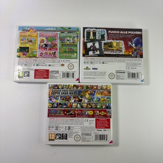 Lotto 3 Giochi Nintendo 3DS