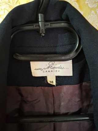 Blazer azul marino mujer